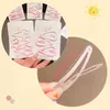 Hair Accessories 3/6 Pcs/Set New Girls Fashion Coffee Color Geometric Stars Ornament Pink Hair Clips Adult Sweet Hairpins Female Hair Accessories