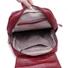 Shoulder Bags Female Soft Leather Backpack For Women Designer School Teenage Girls Mochilas Travel Backpacks Sac A Dos