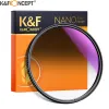 Filter K f Konzept Nanox HD GND8 ND8 Objektivfilter Optisch Glasweichgradient mit Beschichtung 49 mm 52 mm 55 mm 58 mm 62 mm 67 mm 72 mm 77 mm 82 mm