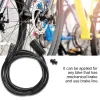 Accessoires 1,8 m de coupe de frein à vélo en vélo pour vélo de vélo électrique capteur de frein hydraulique / mécanique capteur de frein à vélo