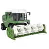 Bilar RC Harvester Tractor Truck Model Pusher Simulation Farmer Vehicle With LED Light and Sound Engineering Vehicle Toys Kids Gifts