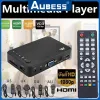 Speler HDD Media Player AutoPlay USB External voor MKV RMVB Media TV Box VGA AV -uitvoer Mini voor SD U Disk Multimedia Player vol 1080p