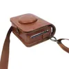 Kamera -Tasche Zubehör hochwertige PU -Leder -Hülle Abdeckung Tragbarer Kameratasche für Fujifilm Fuji Instax Mini Evo mit Schultergurt sauberer Stift