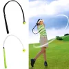 AIDS PU Golf Practice Training Rope Elastic Golf Correction de correction posturale Corde swing de golf portable pour les accessoires sportifs pour débutants
