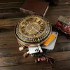 Drawstring Luxury Design Walkable Clock Crossbody Bag For Women Vintage Alarm Shape Handbag Lady Wedding Chic Shoulder Messenger