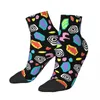 Herensokken Happy Ankle Starcourt Mall Horrorfilms Hip Hop Casual Crew Sock Gift Patroon afgedrukt