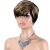 Human Hair Wigs Short Pixie Cut Wig Human Hair For Black Women Short Bob Wigs With Bangs Glueless Wig