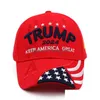 Chapéus de festa Trump Hat Hat 2024 U.S Eleitoral Presidencial Cap bonés de beisebol Speed Rebound Cotton Sports Drop Drop Home Gard Gard Dhmhs