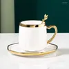 Coffeware Sets Cup e Saucer Holiday Gift Office Ceramica fatta in Cina Boutique Practical