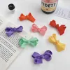 Hair Accessories 2 Pcs/Set Children Cute Colors Double Knotted Bow Ornament Hair Clips Girls Lovely Sweet Hairpins Kids Fashion Hair Accessories