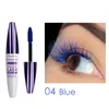 5 Color Mascara durcissant l'allongement épais Curly Crème Crème Crème Nouveau produit Hot Vente 5D Cil Dyeing Mascara étanche liquide