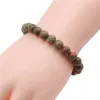 Brins bracelet quartz 8 mm en pierre naturelle perle rond lave tigre œil noir onyx énergie guérison bangle perle yoga yoga femmes bijoux
