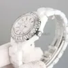 Watch Channel Ceramics Women Automatic Mechanical Watches 33 mm Case avec Diamond Sapphire Luminal Wristwatch imperméable Montre de Luxe CCITY