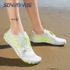 Strand aqua water schoenen mannen snel droge vrouwen ademende water sneakers schoeisel op blote voeten zwemmen wandel gym schoenen 240415