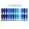 Kits ARTE CLAVO NAGE GEL PLOSE SET 12/24 Farben halb dauerhaft UV LED -Gel Lack Einweichen Nagel Lackiernägel Kunst für Nagel Kit