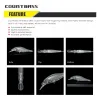 Accessoires 10pcs Magnet Système vierge Lares dures Minnewow 81 mm / 3 "9,5 g / 0,34 oz BAITS DE PISCIE NON DÉPAINT