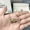 Дизайнерские украшения Viviane Viviennes Westwood Jewelry Jewelry Sender Collece Новая любовь сатун бриллиант сестрин