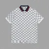 100% Embroidery craft Summer Fashion brands Mens polo shirts luxury Men Designer polos shirt T Shirt Man Letters Printed embroidery Short Sleeve Tees US Size S-XL