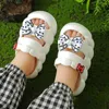 Slipper Summer Bow Baby Slippers For Children Cold Slippers inomhus icke-halk mjuk botten komfort söta baby hålskor flickor hem slidsl2404