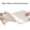 Massager Pure Natural LaTex Orthopedic Pillows 60x40cm Thailand Remedial Neck Spine Massage Vertebae Health Care Pillows Slow Rebound