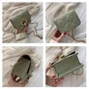 Shoulder Bags PU Leather Women Bag Female Solid Color Flap Small Ladies Chain Travel Messenger Handbags Fashion Crossbody Mini