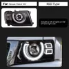 LED Dayme Running Head Lamp för Nissan Patrol Y61 2005-2022 Turn Signal High Beam Light Projector Lens