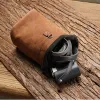 Фильтры Roadswer Brown Shilsring Подличная кожаная сумка для камеры вставьте карманную сумку для хранения для Canon Nikon Sony Fuji Leica A7 Ricoh Lens