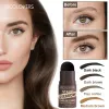 Mejoras Nuevo kit de sellos de cejas Reutilizables Cejas de cejas Polvo Kit de plantilla de maquillaje Shadow Stick One Step Coworbing Kit de sello de larga duración