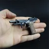 Gun Toys 1 3 High Quality Metal Model Beretta 92F Keychain Toy Gun Miniature Alloy Pistol Collection Toy Gift pendantL2404