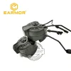 Accessoires Earmor Casque tactique Adaptateur de rails de casque arc Rails OPSCORE FAST ADAPTER POUR 3M PELTOR COMTAC CASSET 360 Degré Rotation