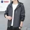 NASA 남자 코트 2024 스프링과 가을 새로운 패션 한국 에디션 트렌디 한 캐주얼 재킷 야구 정장 잘 생긴 옷 JKL