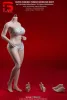 Enhancer TBLEAGEAGE PHICEN 1/6 FEMME SUPERFLEXIBLE CORPS POUPLE Squelette en acier inoxydable Sunnet Pale Grand / Small Breast Action Figures