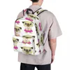 Rugzak chip en aardappeljongens meisjes bookbag studenten school tas cartoon kind rucksack laptop schouder grote capaciteit