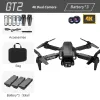 Droni GT2 Mini drone GPS 8K HD 4K Camera professionale RC Footcopter Droni da 25 minuti Distanza di controllo da 1,5 km Toys