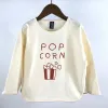 Blazers 2023 Autumn New Baby Girl Long Sleeve Tshirt Children Girl Fashion Letter Print Tops Kid Cotton Simple Loose Bottoming Shirt