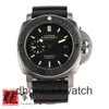 High End Designer Watches for Penera Fashion and Trendy Box Series Titanium Automatyczne mechaniczne męskie zegarek PAM00389 Oryginalne 1: 1 Z prawdziwym logo i pudełkiem