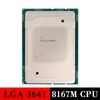 Kullanılmış Sunucu İşlemci Intel Xeon 8167m CPU LGA 3647 CPU8167M LGA3647