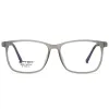 Lentilles yimaruili super léger titanium allo Cadre des lunettes de prescription optique de mode Big Face Myopia Square Men 9825