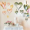 Decoratieve beeldjes Valentijnsdag Verjaardag Wedding Decor 3d Love Hanger Hanging Decoration Sfeer Scene Winkel Raam Layout-B Duurzaam