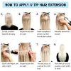 Extensions neitsi double dessin REMY 100% humain Fusion Hair Nail U Tip pré-lié capsules de kératine Extensions de cheveux 28 "1,0 g / s