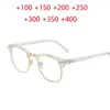 نظارة شمسية مضادة لضوء نصف الإطار نظارات بعيدة المتصعة ذكر الإناث القارئ eyeglasses magnifier 0.5 1.0 إلى 4.0