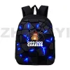 Bolsas 3D Choochoo Charles Anime Mochila Men Outdoor Sport School Bag 6/16 pulgadas Regalos Boba de libros para niños Mujer la computadora portátil Bolsa de viaje