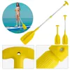 Telescoping Boat Paddle Adjustable Collapsible Kayak Oar AntiSlip Handle Portable Safety Accessories 240418