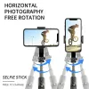 Sticks Selfie Stick Gimbal Stabilizator z statywem do uchwytu na telefon stojak mobilny kamera akcji LED Cell Cell Smartphone Monopod Zdjęcie