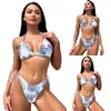 Designers de maillot de bain Bikini Maillot de Bain Bikinis Bikini Set Polyester Leopard Low Taist Beach Sash Brunch Scrunh Sidement Designer Sweet Bathing Bathingwingwear