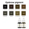 Body Paint New Top Tattoo Microblading Paint Ink 3ml Pigment For Semi Permanent Body Art Eyebrows Eyeliner Lips Tint Makeup Supplies d240424