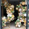 Украшение вечеринки ретро зеленый воздушный шарик гирлянда арка комплект свадьба на день рождения воздушные шары для декора для детского душа