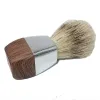 Brosse de rasage humide populaire Brosse mousse de savon avec du bois de grain de grain de bois Handle Handle Natural Bristle Hair