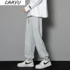 Caayu Casual Sports Spodnie męskie jesienne luźne szare workowate spodnie jogger hombre mody dzianiny spodnie koszykówka dresowe preski 2 240410