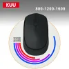 Mice Kuu Wireless Mouse for Laptop Computer Pro Game 4 Buttons 1600dpi Lighter Ergonomic Silent Notebook Bluetooth Mouse